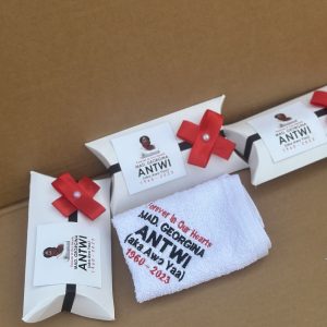 Facetowel (customized and packaged)