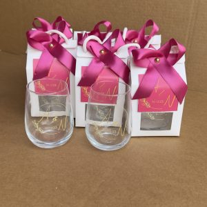 Stemless glass cup(customized and packaged) 500ml