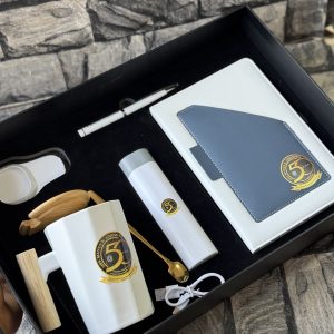 Customized Diary with mug 4 in 1 set